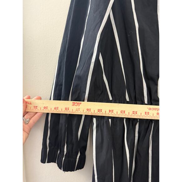 J. Crew Black and White Striped Dress - Picture 12 of 13